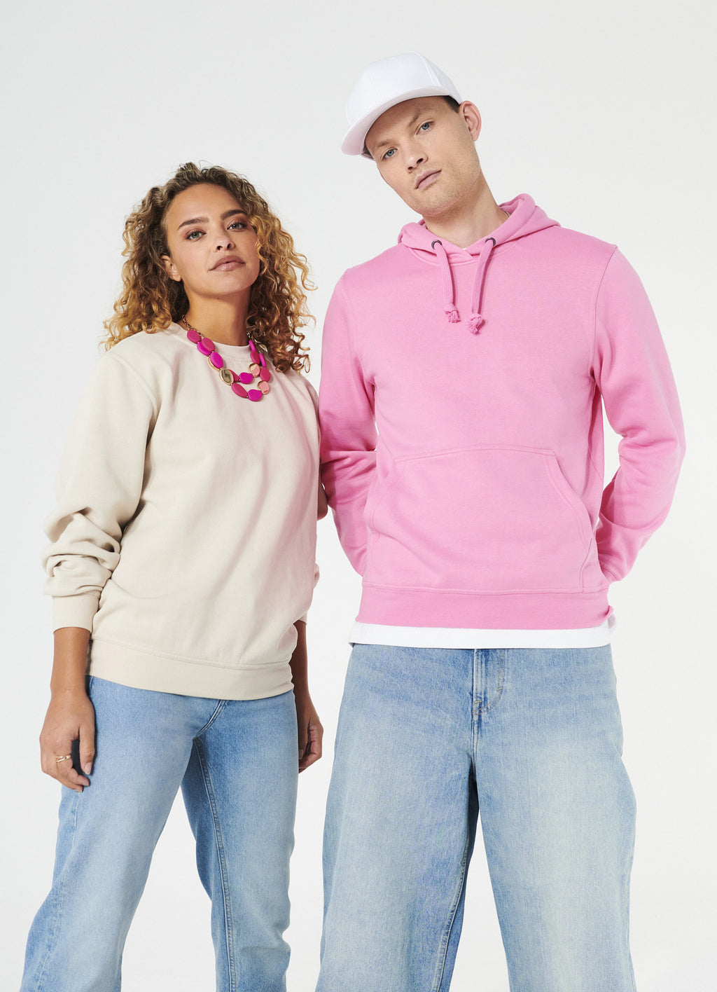 Felpa Basic Girocollo