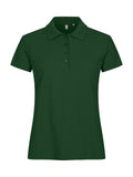 Women's Slim Fit Short Sleeve Piqué Polo Shirt