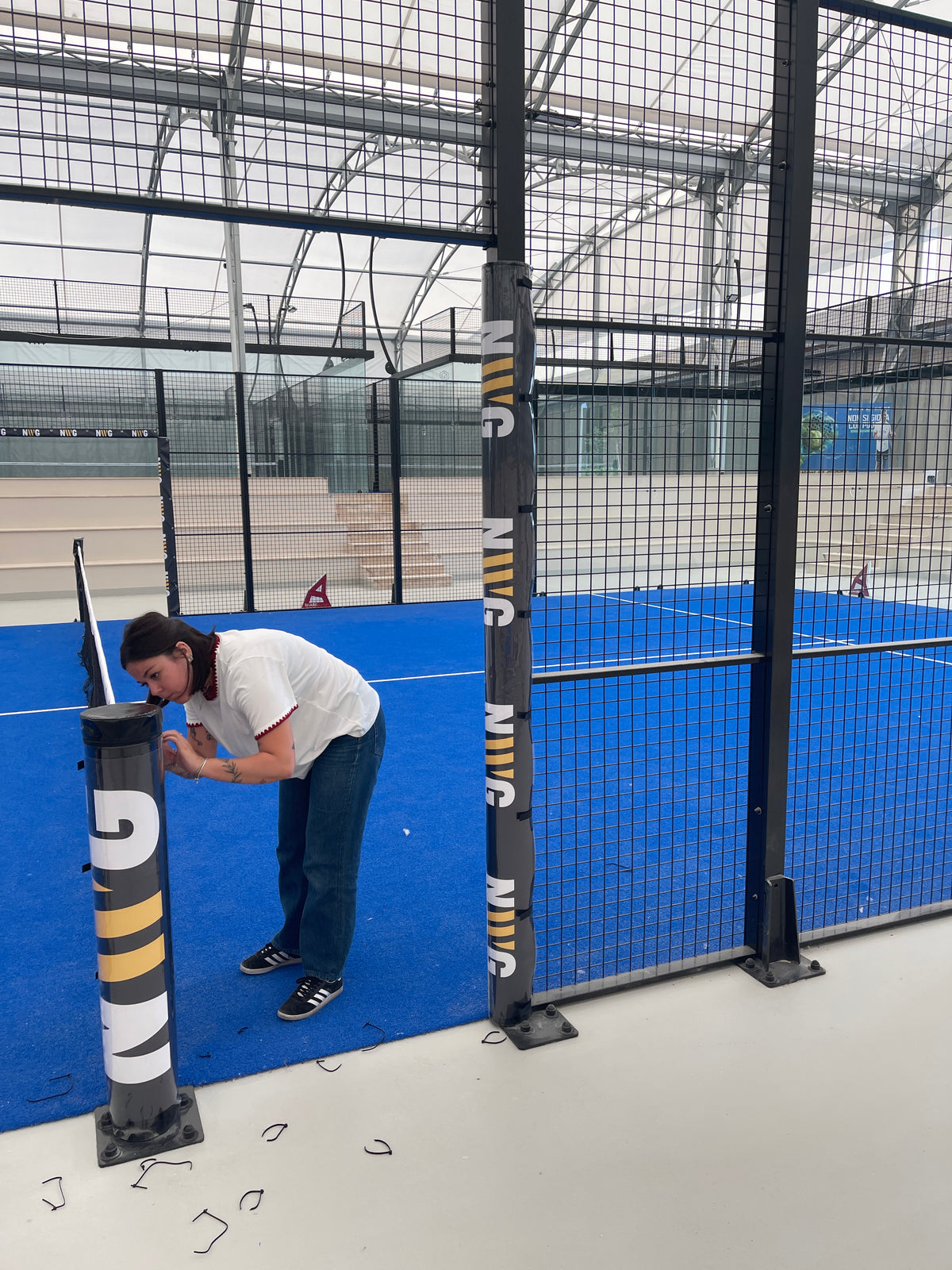 Padel Court Protection Kit with Sponsor Pockets - 8 Customizable Protections