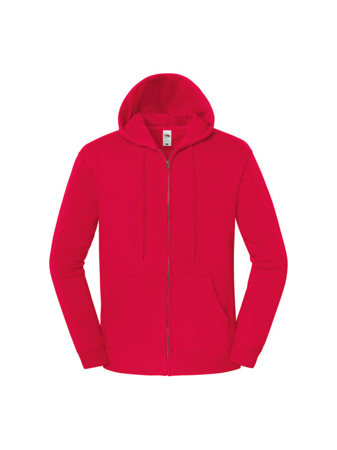 Felpa Iconic Premium Hooded Sweat Jacket Fruit of the Loom