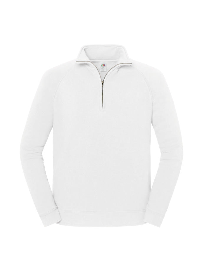 Felpa Iconic Premium Zip Neck Sweat Fruit of the Loom