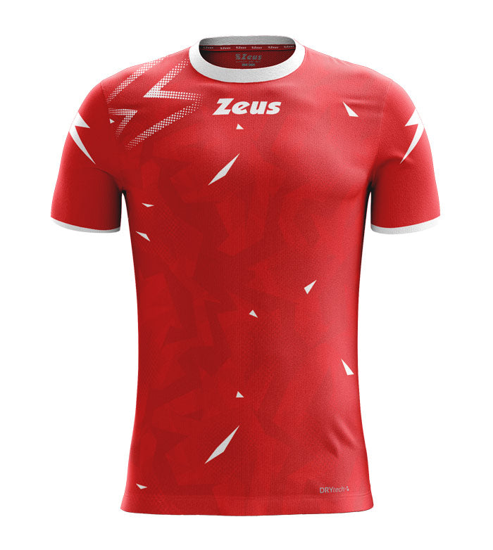 Shirt Marmo Zeus – Maglia Sportiva Slim Fit con Design Marmorizzato in Poliestere
