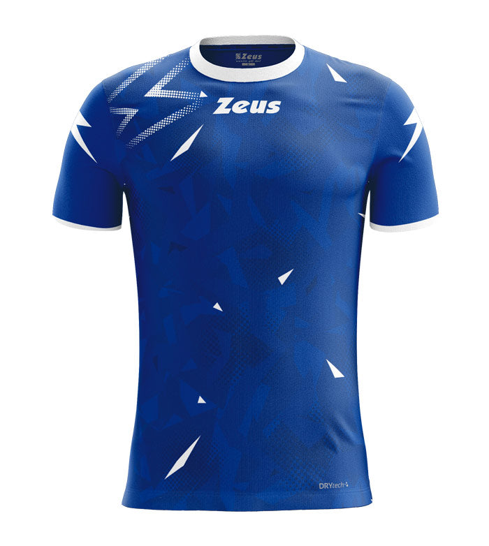 Shirt Marmo Zeus – Maglia Sportiva Slim Fit con Design Marmorizzato in Poliestere