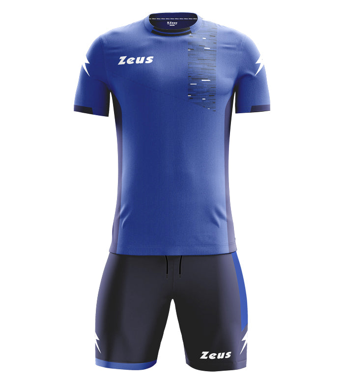 Kit Zeus Glitch – Completo Sportivo con Inserti Traspiranti e Colletto Rib
