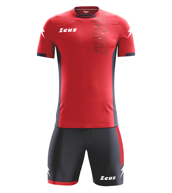 Kit Zeus Glitch – Completo Sportivo con Inserti Traspiranti e Colletto Rib