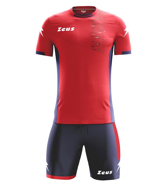 Kit Zeus Glitch – Completo Sportivo con Inserti Traspiranti e Colletto Rib