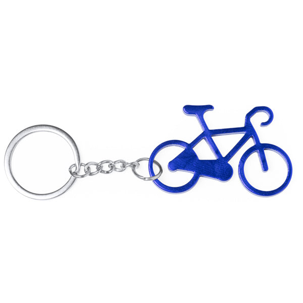 Portachiavi Giro in Alluminio a Forma di Bicicletta - Compresa Stampa