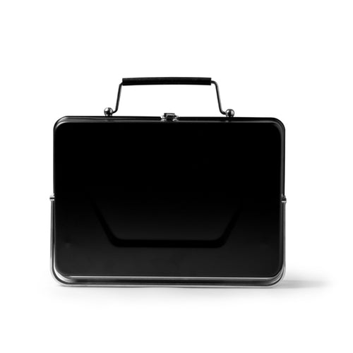 Barbecue a Carbone Portatile in Acciaio Inox a Valigetta con Griglia Pieghevole