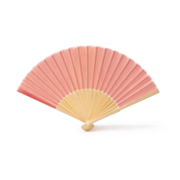 Bamboo Ribs and Polyester Fabric Fan | 1 Colour Print from 30 pcs