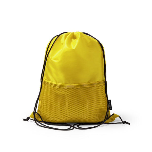 Zaino in Corda RPET 210D – Tasca Esterna Imbottita con Zip