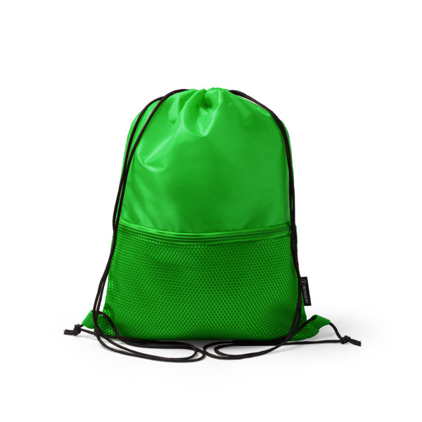 Zaino in Corda RPET 210D – Tasca Esterna Imbottita con Zip