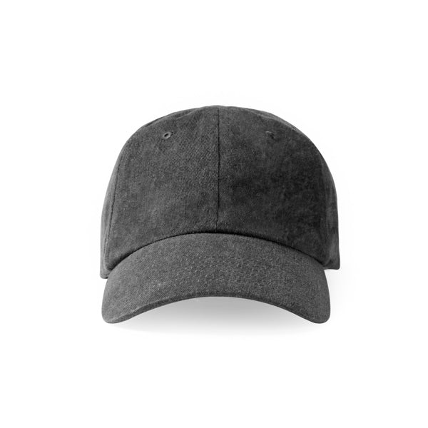 Cappello a 6 Sezioni Effetto Scolorito – 100% Cotone, Ventilato, Chiusura a Velcro