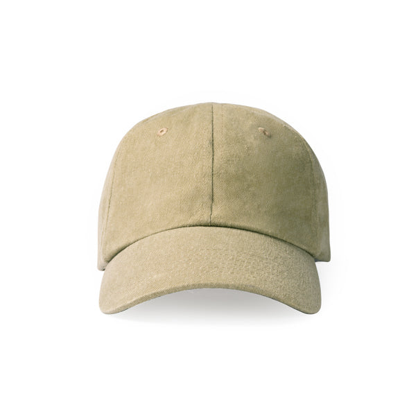 Cappello a 6 Sezioni Effetto Scolorito – 100% Cotone, Ventilato, Chiusura a Velcro