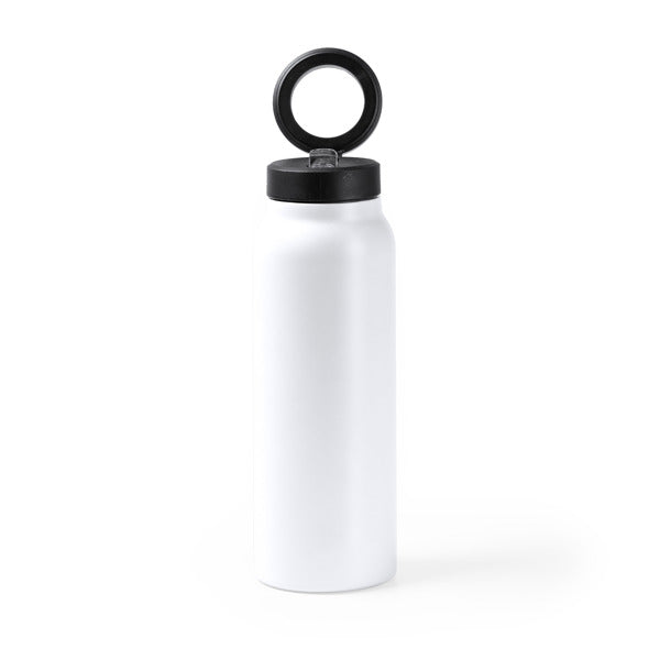 Borraccia Termica in Acciaio Inossidabile Riciclato 750ml – Cannuccia Pieghevole e Anello Magnetico
