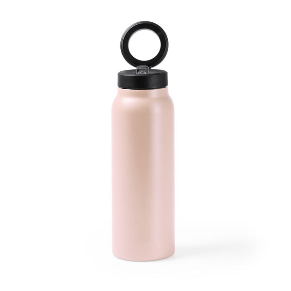 Borraccia Termica in Acciaio Inossidabile Riciclato 750ml – Cannuccia Pieghevole e Anello Magnetico