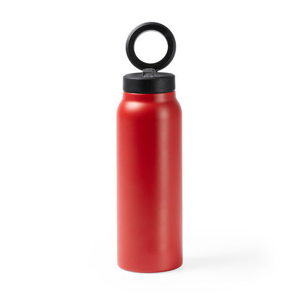 Borraccia Termica in Acciaio Inossidabile Riciclato 750ml – Cannuccia Pieghevole e Anello Magnetico