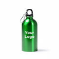 Borraccia in Acciaio Inox 304 Riciclato 500ml – Finitura Lucida con Moschettone
