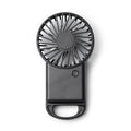 Ventilatore Portatile in ABS Riciclato – 3 Velocità, Moschettone e Supporto