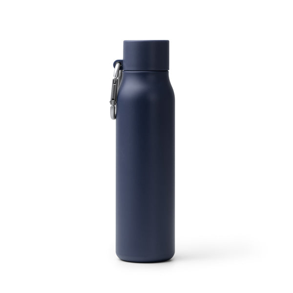 Borraccia Termica in Acciaio Inossidabile Riciclato 550ml – Finitura Opaca con Moschettone