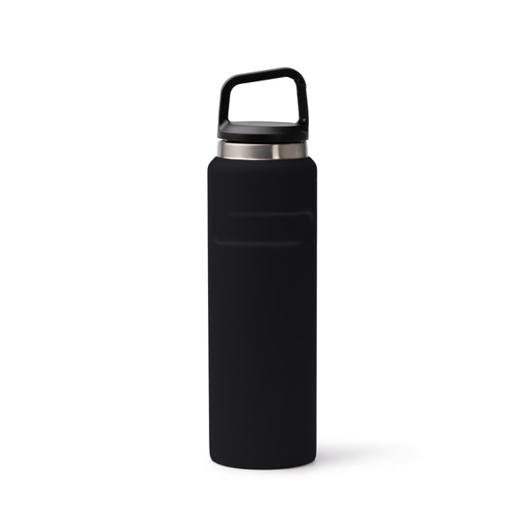 Borraccia Termica in Acciaio Inossidabile Riciclato 550ml – Tappo Nero con Moschettone