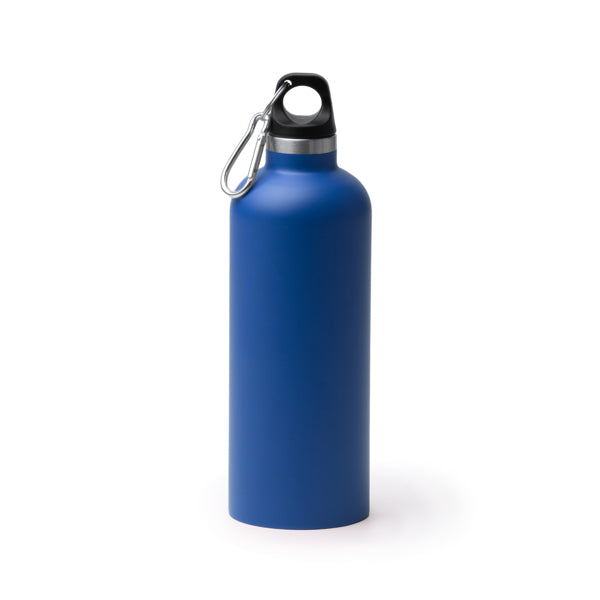 Borraccia Termica in Acciaio Inossidabile Riciclato 500ml – Tappo Antigoccia e Moschettone
