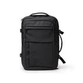 Zaino Espandibile in Pelle PU – Laptop 15", Doppio Scomparto Imbottito, USB Powerbank e Trolley