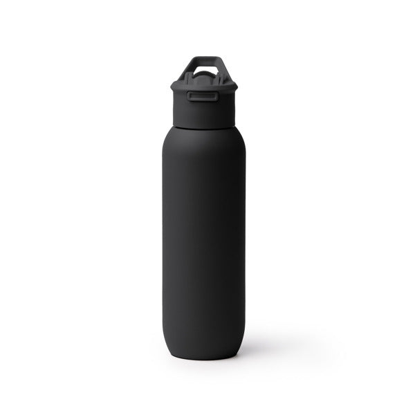 Borraccia Termica in Acciaio Inossidabile Riciclato 500ml – Cannuccia in Silicone One-Touch