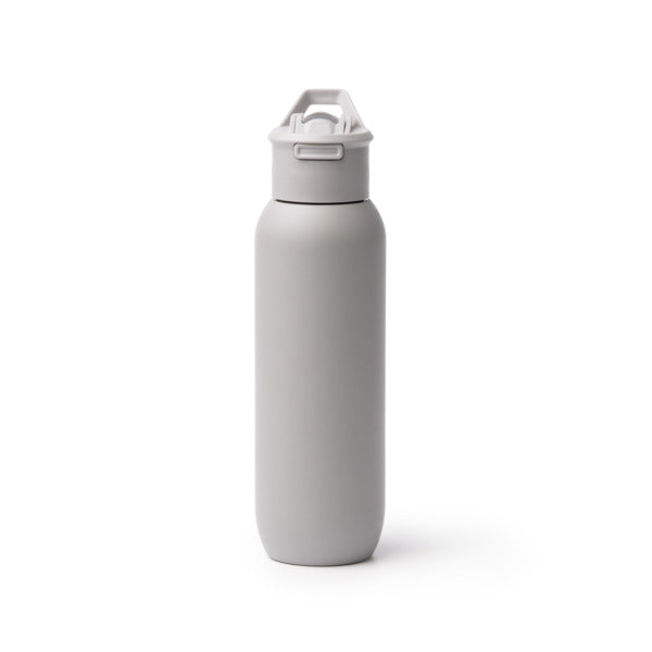 Borraccia Termica in Acciaio Inossidabile Riciclato 500ml – Cannuccia in Silicone One-Touch