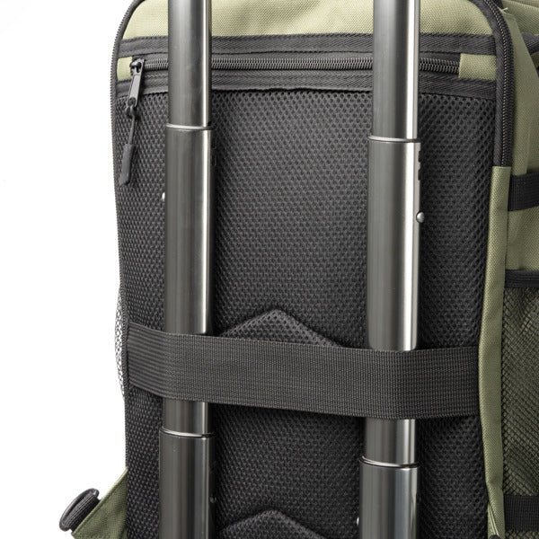 Zaino da Viaggio Grande in RPET 600D – Apertura 180°, Antifurto, Bretelle Staccabili e Trolley