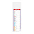 Calendario Olandese Silhouette 2027 da Muro Personalizzato – Area Stampa 14,4x9,4 cm, da 100 pezzi personalizzazione compresa