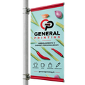 Pole Flag Display | Custom Outdoor Advertising Banners | Double-Sided Printing | 5 Sizes