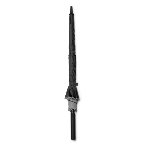Ombrello Antivento in RPET con Tessuto Pongee 190T e Fascia Catarifrangente