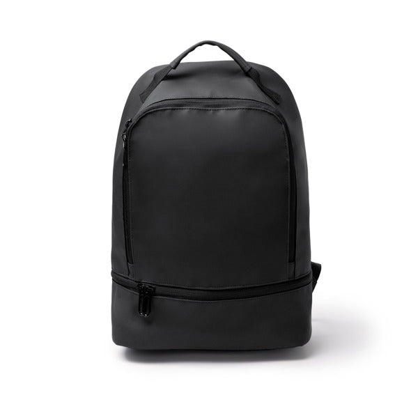 Zaino in Pelle PU – Doppio Scomparto con Zip, Tasca Dispositivi 10", Antifurto e Schienale Imbottito
