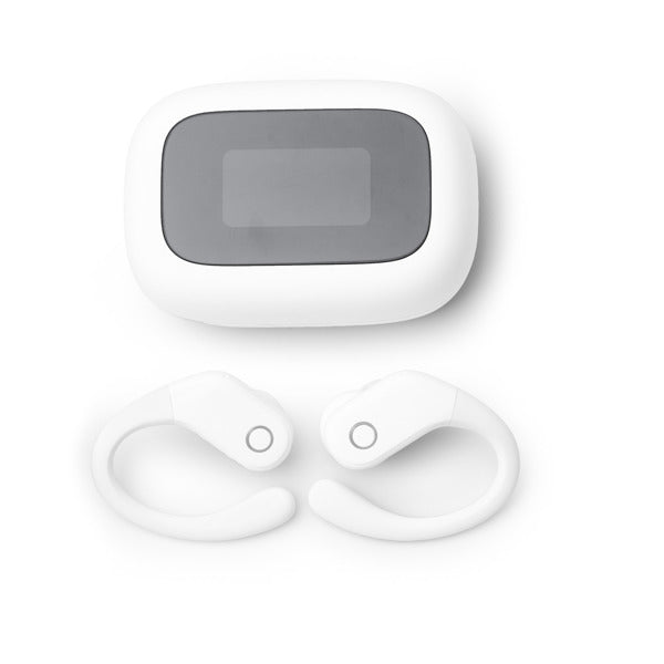 Auricolari Wireless Ergonomici con Custodia Touch Screen | Display 9 Lingue