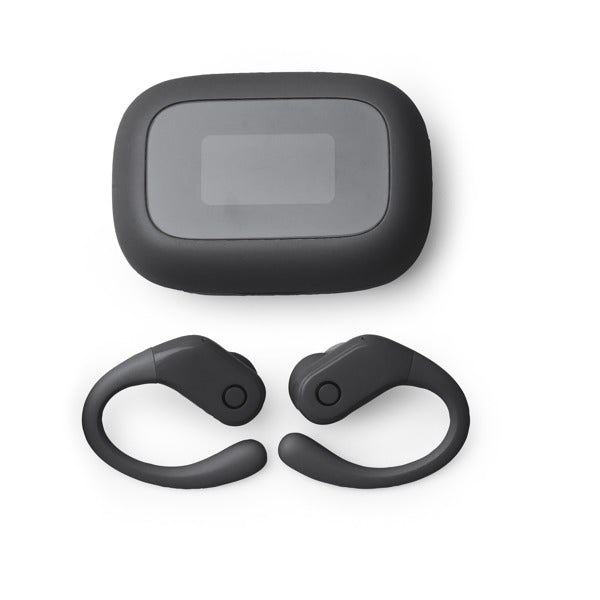 Auricolari Wireless Ergonomici con Custodia Touch Screen | Display 9 Lingue
