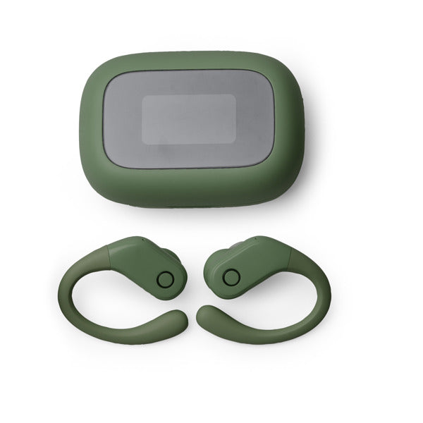 Auricolari Wireless Ergonomici con Custodia Touch Screen | Display 9 Lingue