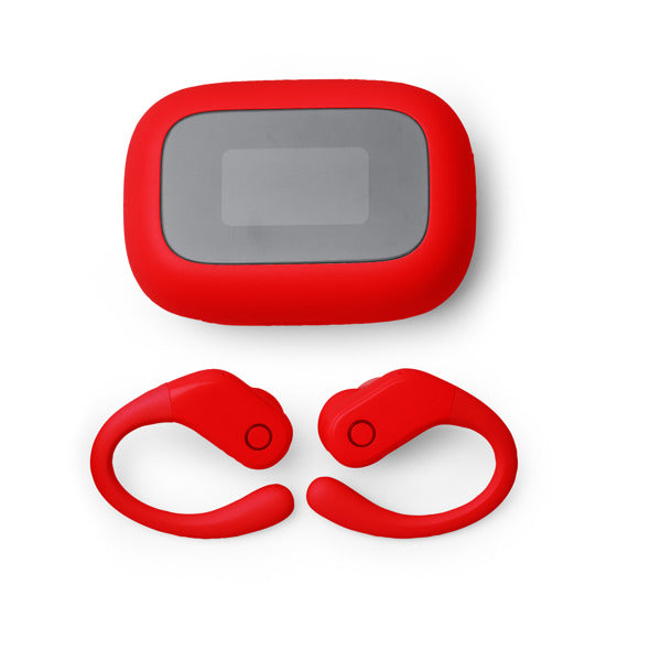 Auricolari Wireless Ergonomici con Custodia Touch Screen | Display 9 Lingue
