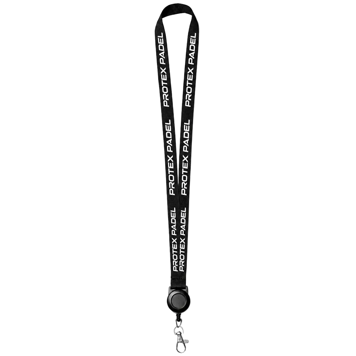 Lanyard con Accessorio Retrattile e Moschettone Incluso | Stampa 1 Colore da 100 pz