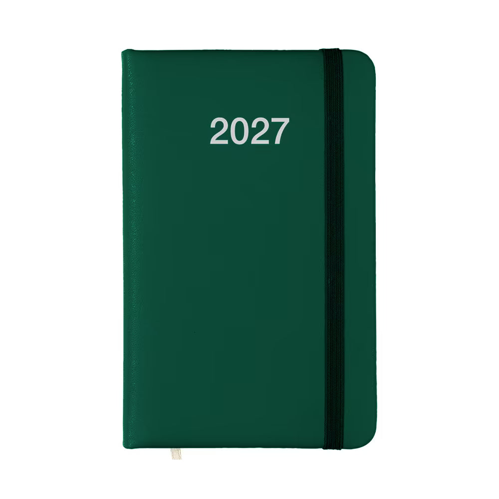 Agenda Tascabile Settimanale 2027 con Copertina Rigida in PU, da 100 pezzi stampa 1 colore compresa