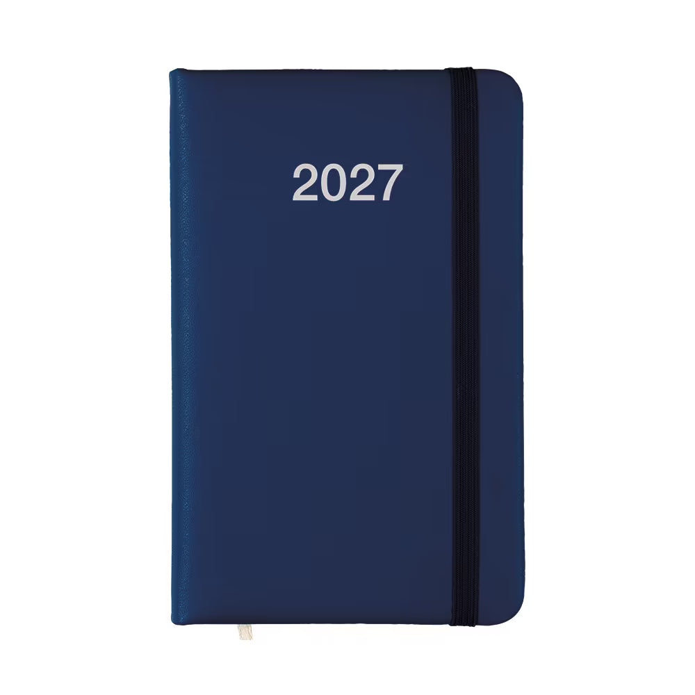 Agenda Tascabile Settimanale 2027 con Copertina Rigida in PU, da 100 pezzi stampa 1 colore compresa