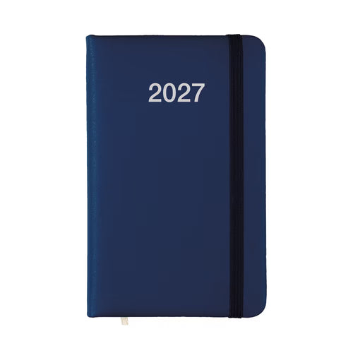 Agenda Tascabile Settimanale 2027 con Copertina Rigida in PU, da 100 pezzi stampa 1 colore compresa