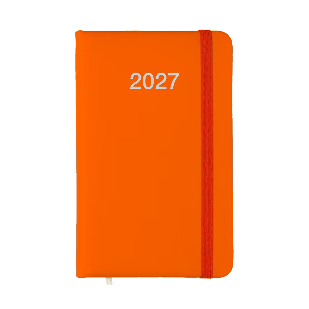 Agenda Tascabile Settimanale 2027 con Copertina Rigida in PU, da 100 pezzi stampa 1 colore compresa