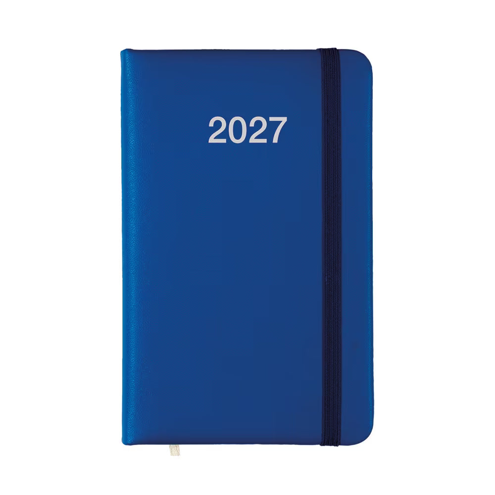Agenda Tascabile Settimanale 2027 con Copertina Rigida in PU, da 100 pezzi stampa 1 colore compresa