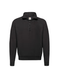 Felpa Classic Zip Neck Sweat Fruit of the Loom