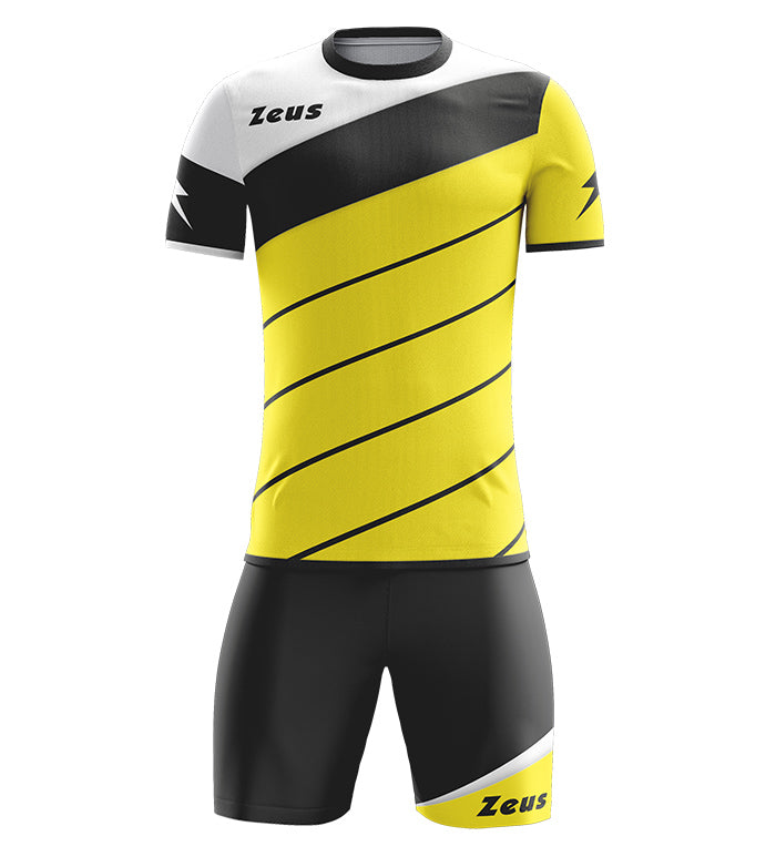 Zeus Kit Lybra Uomo | Completo Sportivo Slim Fit in Poliestere Elasticizzato