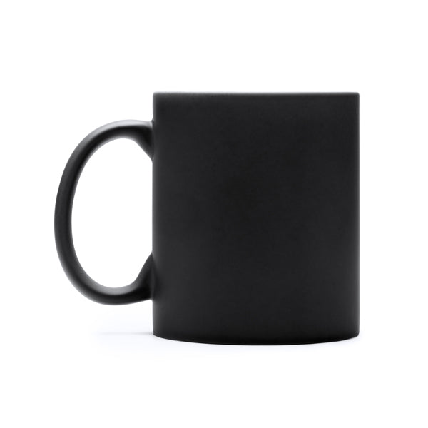 Tazza Promozionale in Ceramica Opaca – 350 ml, Ideale per Marcatura Laser, Microonde OK