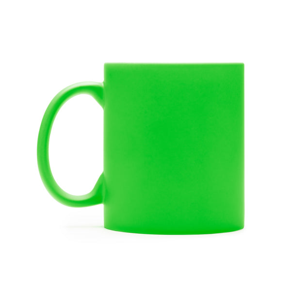 Tazza Promozionale in Ceramica Opaca – 350 ml, Ideale per Marcatura Laser, Microonde OK