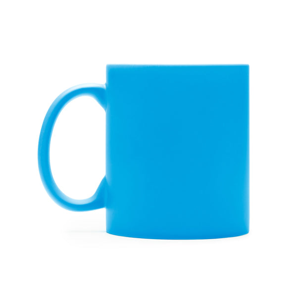 Tazza Promozionale in Ceramica Opaca – 350 ml, Ideale per Marcatura Laser, Microonde OK