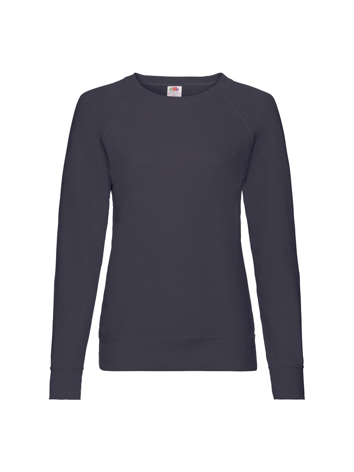 Felpa Ladies Lightweight Raglan Sweat Fruit of the Loom