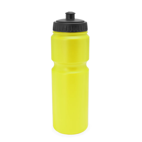 Borraccia Sportiva 840ml – Tappo a Vite Nero con Erogatore e Colori a Tinta Unita